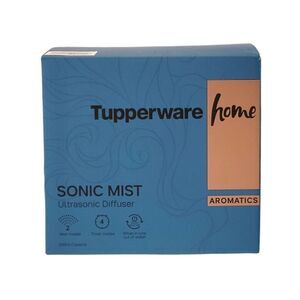 Tupperware Home Aromatics Sonic Mist Ultrasonic Diffuser + 2 Essential Oils